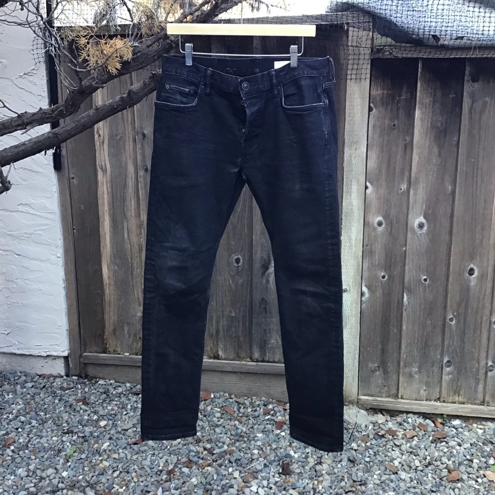 All Saints Men's Slim Jeans - Black